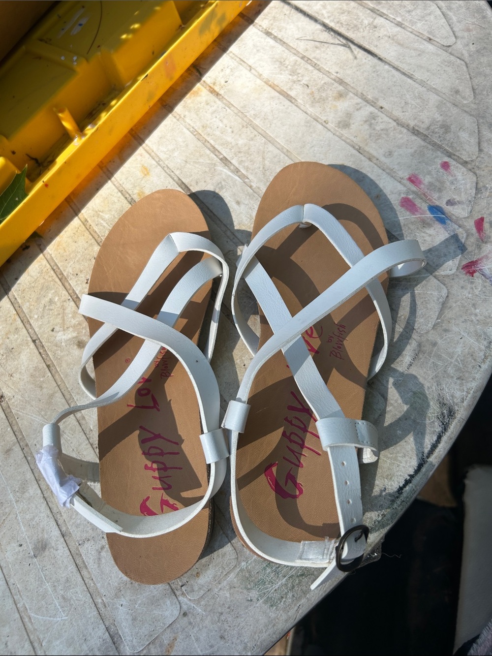 White Strappy Womens Sandals - Classic Summer Style